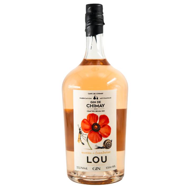 Lou Gin 150cL | Magnum Gin Floral Belge - Cave de Chimay