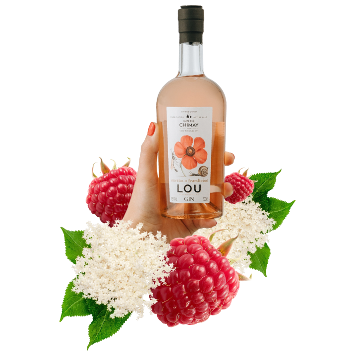 Lou Gin 50cL | Gin Floral Artisanal Belge - Cave de Chimay