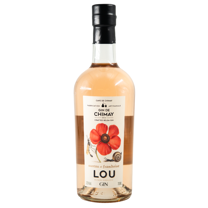 Lou Gin 70cL | Grand Format Gin au Sureau - Cave de Chimay