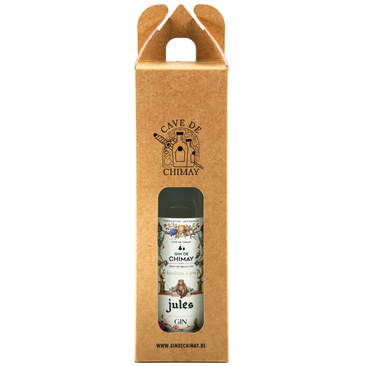 Pack Jules Gin 70cL | Étui Cadeau Gin Artisanal - Cave de Chimay