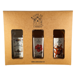 Coffret Jules Gin, Lou Gin & Rum 50cL | Trio - Cave de Chimay