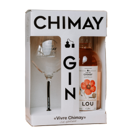 Coffret Lou Gin 50cL + 1 verre