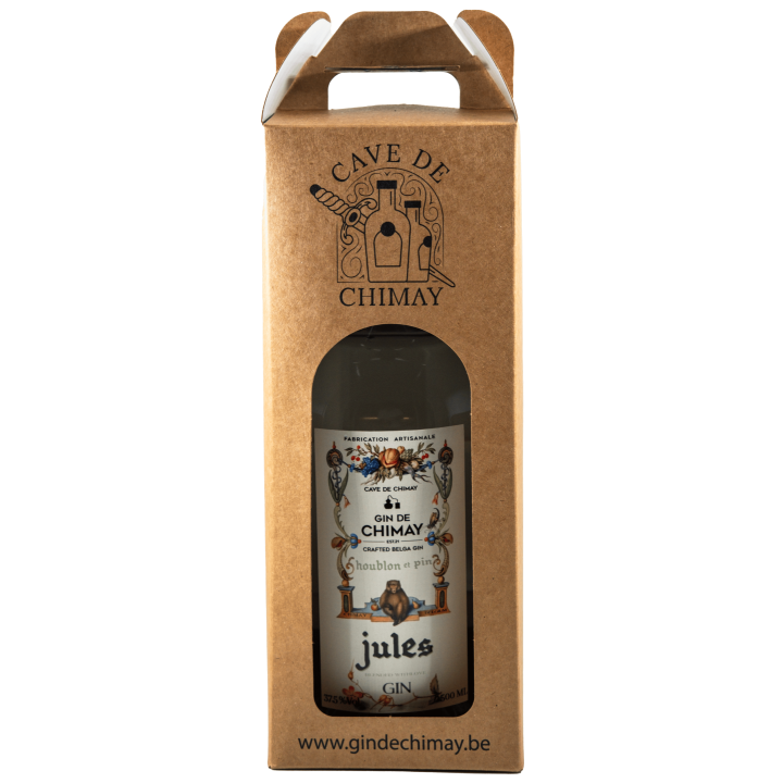 Pack Jules Gin 150cL | Magnum en Étui Cadeau - Cave de Chimay