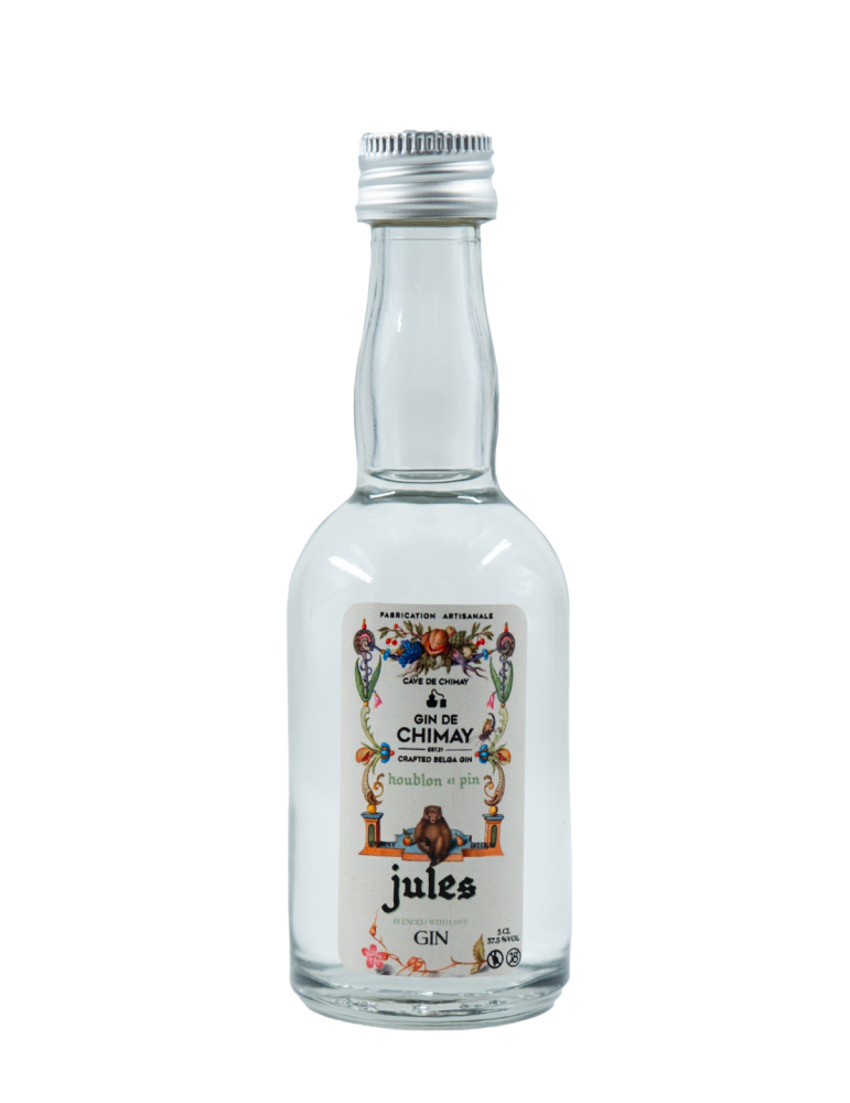 Jules Gin 5cL | Mignonnette Gin Artisanal Belge - Cave de Chimay Jules Gin 5cL | Mignonnette Gin Artisanal Belge - Cave de Chimay