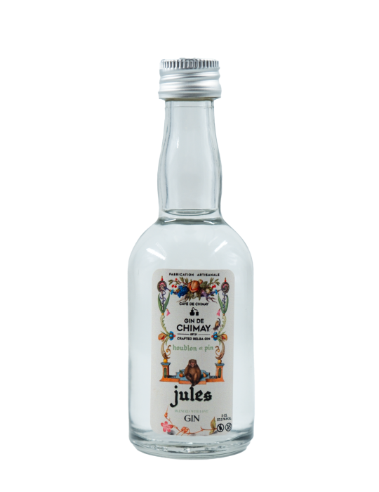 Jules Gin 5cL | Mignonnette Gin Artisanal Belge - Cave de Chimay Jules Gin 5cL | Mignonnette Gin Artisanal Belge - Cave de Chimay