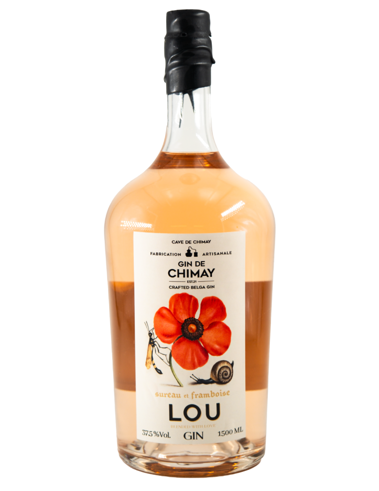 Lou Gin 150cL | Magnum Gin Floral Belge - Cave de Chimay Lou Gin 150cL | Magnum Gin Floral Belge - Cave de Chimay