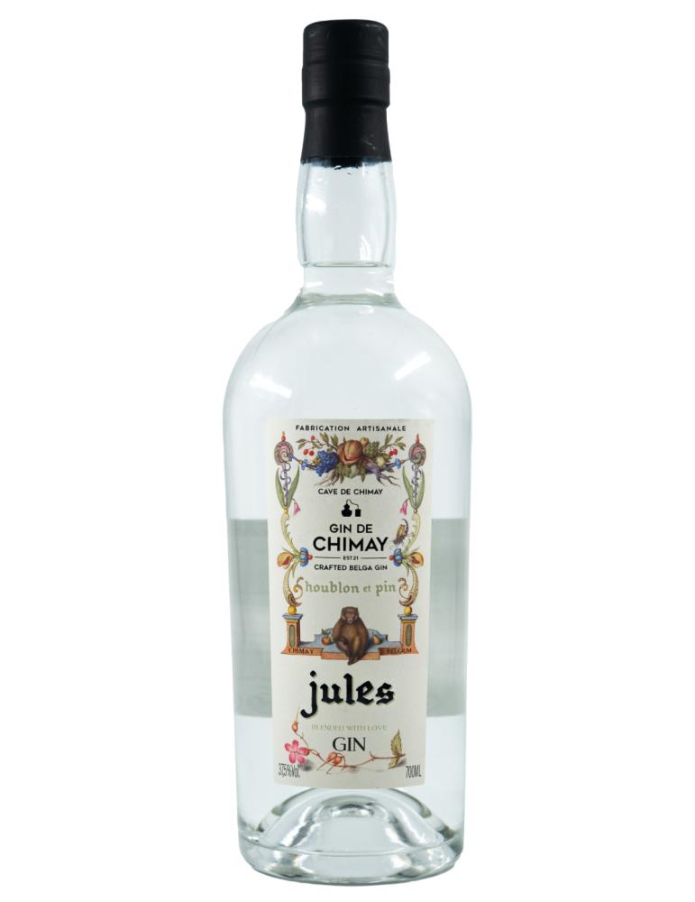 Jules Gin 70cL | Grand Format Gin Artisanal - Cave de Chimay Jules Gin 70cL | Grand Format Gin Artisanal - Cave de Chimay