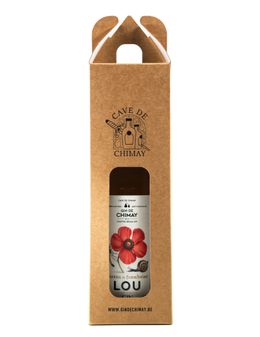 Pack Lou Gin 70cL | Étui Cadeau Gin au Sureau - Cave de Chimay