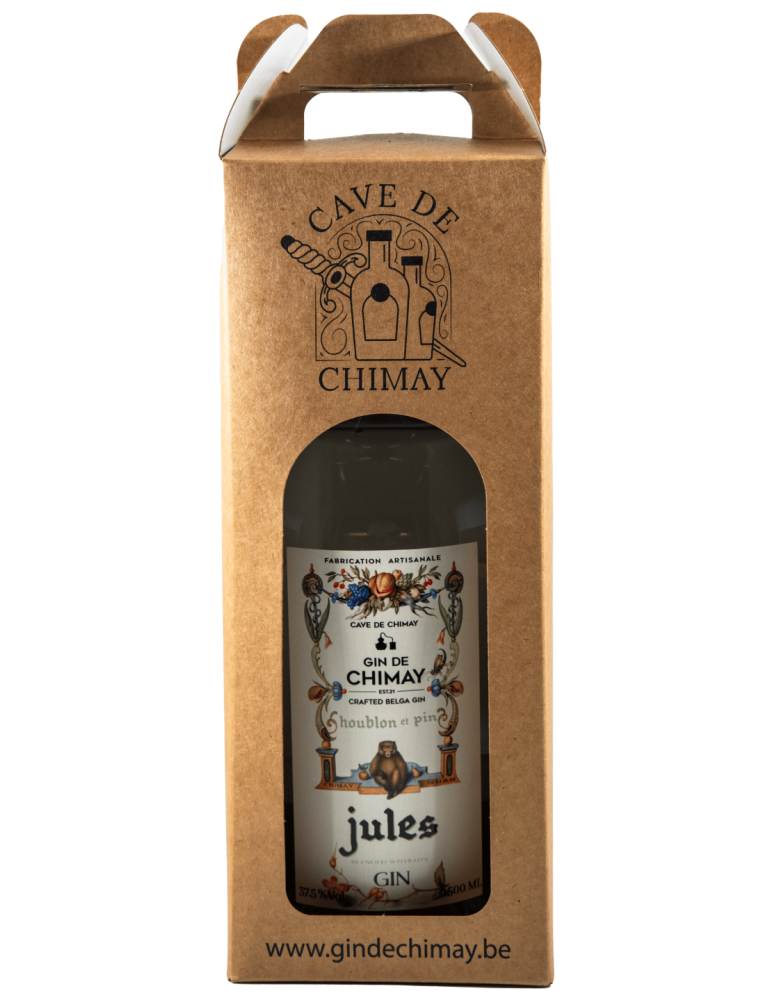 Pack Jules Gin 150cL | Magnum en Étui Cadeau - Cave de Chimay Pack Jules Gin 150cL | Magnum en Étui Cadeau - Cave de Chimay