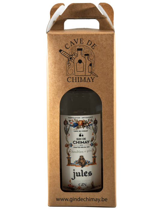 Pack Jules Gin 150cL | Magnum en Étui Cadeau - Cave de Chimay Pack Jules Gin 150cL | Magnum en Étui Cadeau - Cave de Chimay