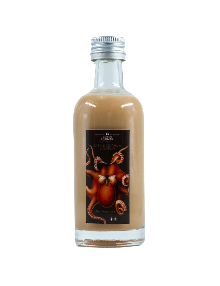 Crème de Rum de Chimay 5cL | Mignonnette Crème - Cave de Chimay Crème de Rum de Chimay 5cL | Mignonnette Crème - Cave de Chimay